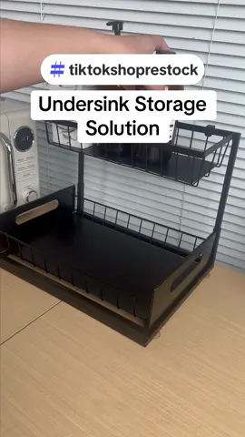 #tiktokshoprestock #tiktokshopblackfriday #tiktokshopcybermonday #lovemyhome #undersinkorganization 