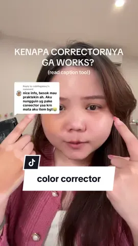 Replying to @nabillagalaxy Sebenarnya color corrector itu simpel, menetralkan. Tapiii, kadang kok ga masuk ya? udah beli corrector orange kok ga work? karena pecahan colornya beda 😭 - HIJAU = menetralkan MERAH. nah kalau hijau mint? berarti dia hijau + putih…  Bayangin rumus matematika hijau - merah = netral  kalo hijau + putih - merah = hijau-merah  kayak… sisa putih kan? makanya nyisa whitecast juga. masalahnya whitecast = mengurangi coverage. Makanya, kalo bagi kalian yang corrector nya ga work, KECERAHAN ATAU KEGELAPAN berarti!!!  - #col#colortheoryrunyabelajar 