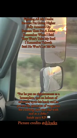 “Behold, the LORD's hand is not shortened, that it cannot save; neither his ear heavy, that it cannot hear: but your iniquities have separated between you and your God, and your sins have hid his face from you, that he will not hear. For your hands are defiled with blood, and your fingers with iniquity; your lips have spoken lies, your tongue hath muttered perverseness. None calleth for justice, nor any pleadeth for truth: they trust in vanity, and speak lies; they conceive mischief, and bring forth iniquity. They hatch cockatrice' eggs, and weave the spider's web: he that eateth of their eggs dieth, and that which is crushed breaketh out into a viper. Their webs shall not become garments, neither shall they cover themselves with their works: their works are works of iniquity, and the act of violence is in their hands. Their feet run to evil, and they make haste to shed innocent blood: their thoughts are thoughts of iniquity; wasting and destruction are in their paths. The way of peace they know not; and there is no judgment in their goings: they have made them crooked paths: whosoever goeth therein shall not know peace. Therefore is judgment far from us, neither doth justice overtake us: we wait for light, but behold obscurity; for brightness, but we walk in darkness. We grope for the wall like the blind, and we grope as if we had no eyes: we stumble at noon day as in the night; we are in desolate places as dead men. We roar all like bears, and mourn sore like doves: we look for judgment, but there is none; for salvation, but it is far off from us. For our transgressions are multiplied before thee, and our sins testify against us: for our transgressions are with us; and as for our iniquities, we know them; in transgressing and lying against the LORD, and departing away from our God, speaking oppression and revolt, conceiving and uttering from the heart words of falsehood. And judgment is turned away backward, and justice standeth afar off: for truth is fallen in the street, and equity cannot enter. Yea, truth faileth; and he that departeth from evil maketh himself a prey: and the LORD saw it, and it displeased him that there was no judgment. And he saw that there was no man, and wondered that there was no intercessor: therefore his arm brought salvation unto him; and his righteousness, it sustained him. For he put on righteousness as a breastplate, and an helmet of salvation upon his head; and he put on the garments of vengeance for clothing, and was clad with zeal as a cloke. According to their deeds, accordingly he will repay, fury to his adversaries, recompence to his enemies; to the islands he will repay recompence. So shall they fear the name of the LORD from the west, and his glory from the rising of the sun. When the enemy shall come in like a flood, the Spirit of the LORD shall lift up a standard against him. And the Redeemer shall come to Zion, and unto them that turn from transgression in Jacob, saith the LORD. As for me, this is my covenant with them, saith the LORD; My spirit that is upon thee, and my words which I have put in thy mouth, shall not depart out of thy mouth, nor out of the mouth of thy seed, nor out of the mouth of thy seed's seed, saith the LORD, from henceforth and for ever.” Isaiah‬ ‭59‬:‭1‬-‭21‬ ‭KJV‬‬ 📖 #bible #jesuslovesyou #jesussaves #fullarmorofgod #Love 