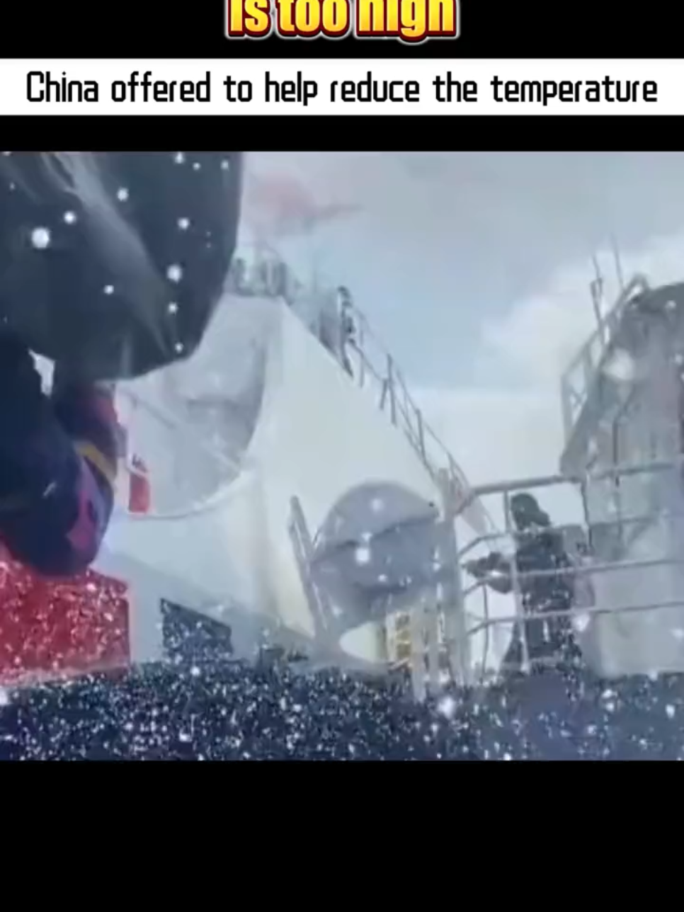 Philippine ship's radar temperature was too high, China offered to help reduce the temperature#southchinasea #philippines #china