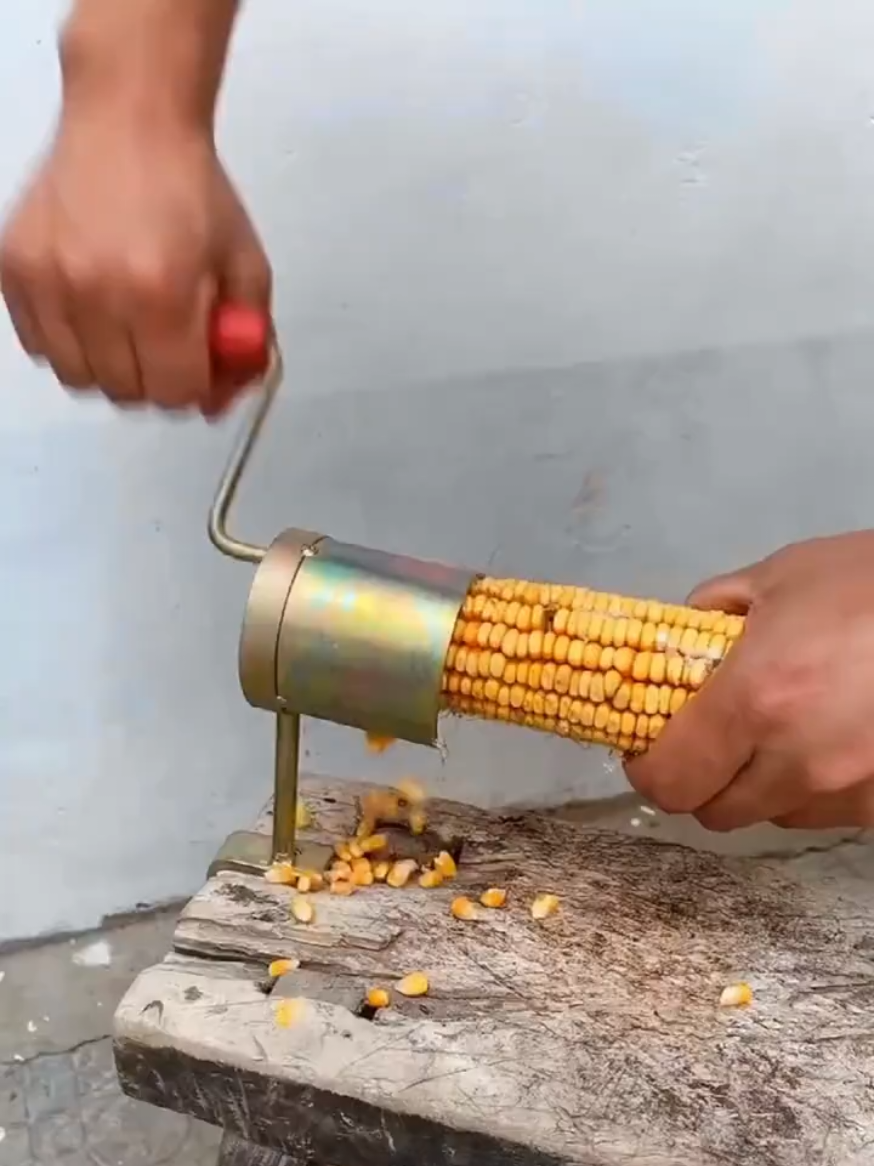 Máy tách ngô nhỏ gọn và dễ sử dụng #may #maytachhatngo #maybocngo 