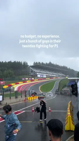 Spa Francorchamps or how we like to call it: OUR FIRST WIN! Qualifying 1 didn't go super well. The tires weren't in the window yet when a crash between a 935 and E36 M3 GTR caused a red flag for the session - leaving us at P3 with quite a gap in laptimes. Q2 had worse track conditions and so we couldn't improve our first time - so we would start from P4 - not bad, but not amazing either. How we noticed that our chassis cracked and how we welded that just an hour before the race is a story for another day. Anyways, Oli was in the seat for the start of the race, getting the timing right at the green light and making moves on the first lap up Eau Rouge. Within 2 laps we were in viewing distance of P1 in class. All it took then were some „big balls