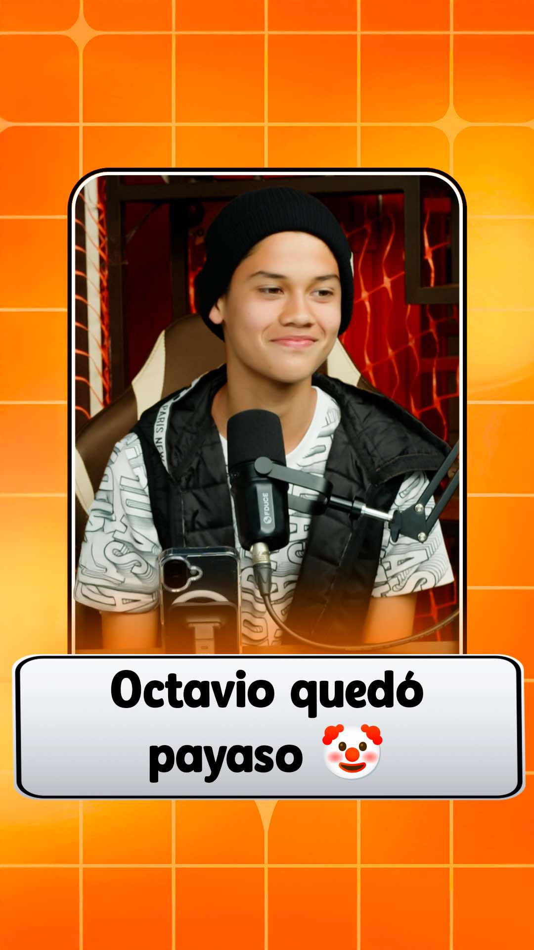 Octavio quedó 🤡 En vivo todos los sábados a las 6pm.😎 #ohklam #peru #podcast #jovenes #entretenimiento 