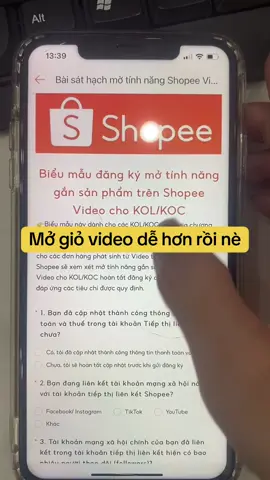 Bài sát hạch không có câu hỏi nun nè #shopee #affiliate #shopeeaffiliates #affiliatemarketing #shopeevideo 