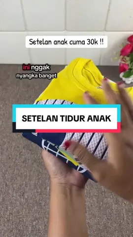 Setelan tidur anak lagi promo banget kak yuk samaan beli dikeranjang🥰😍 #setelananak #bajutiduranak #bajuanakmurah #bajutiduranaklakilaki 