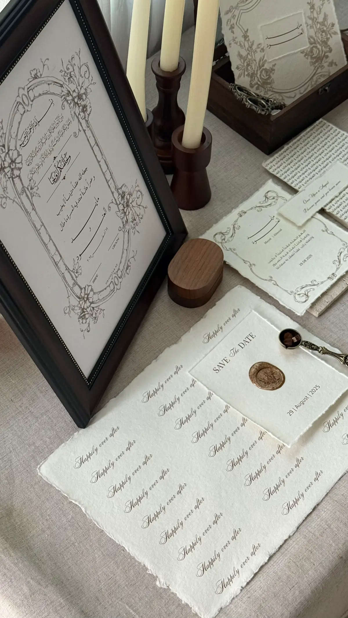 🤎🤎 #تصوير #تصميم #أوراق #رسائل_قطنية #عروس #زواج #بشارة #عقد_قرآن #