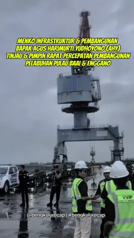 MENKO AHY TIBA DI BENGKULU TINJAU DAN PIMPIN PERCEPATAN PEMBANGUNAN PELABUHAN PULAU BAAI & ENGGANO #bengkulu #ahy #menkoinfrastruktur #menkoinfra #agusharimurtiyudhoyono #bengkulurecap 
