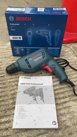 BOSCH GBM400 original mesin bor listrik 400 wat 2800 rpm#cekeranjangkuning #mesin #borr #bosch #original 