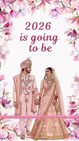 TAG/SHARE WITH YOUR RELATIVES/FRIENDS WHO IS GETTING MARRIED IN 2026 💗🫶🏻 DM OR CONTACT US ON WHATSAPP (03234941868) TO CUSTOMISED YOUR WEDDING INVITES 💌 . #designbymaha🌸  . #wedding #invites #digital #annoucement 