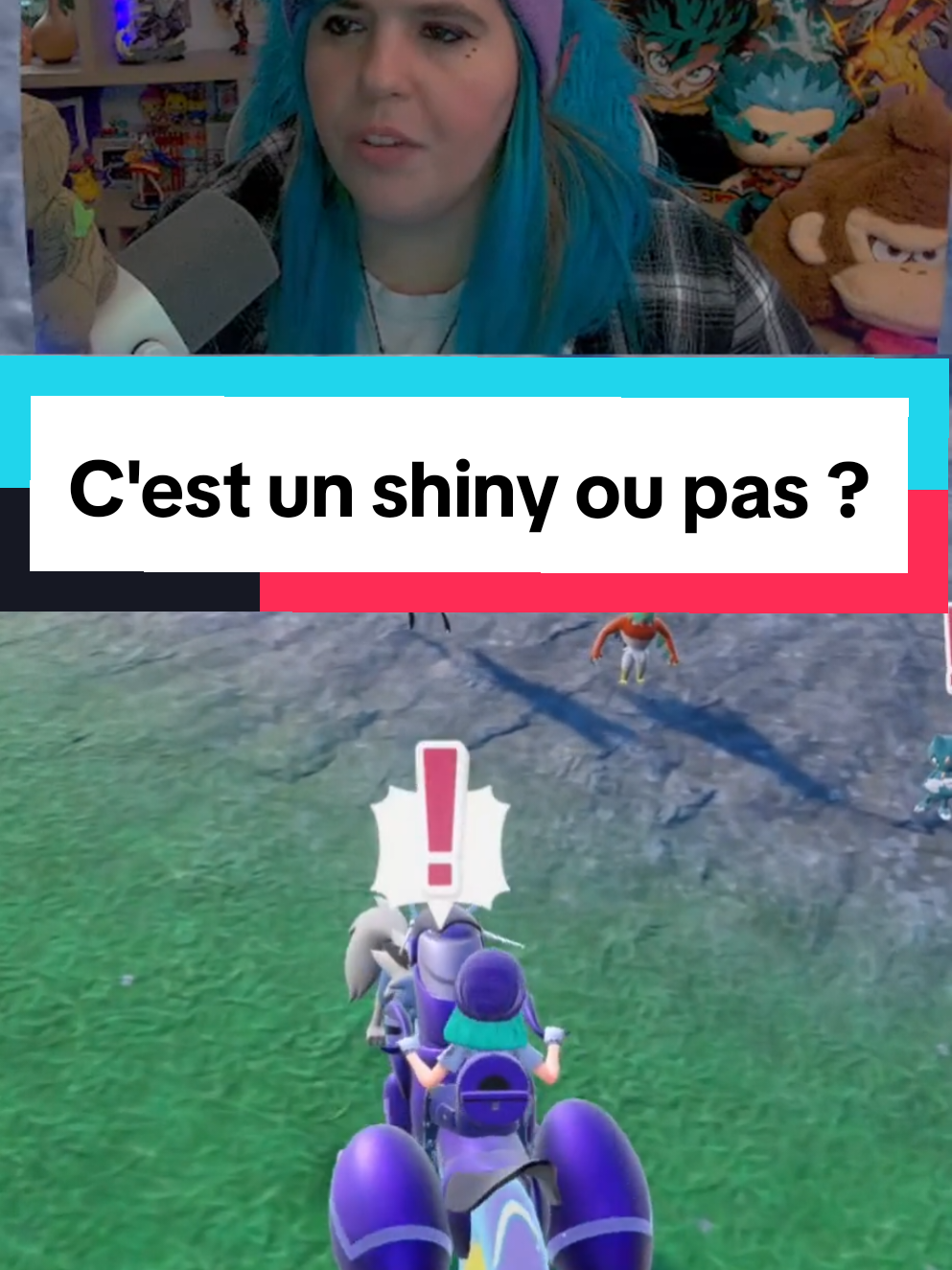 ✨ Lougaroc Shiny ✨ 🟣 twitch.tv/Pokichou  #twitchfr #pokemon #shiny #pokuchou #jeuxvideo 