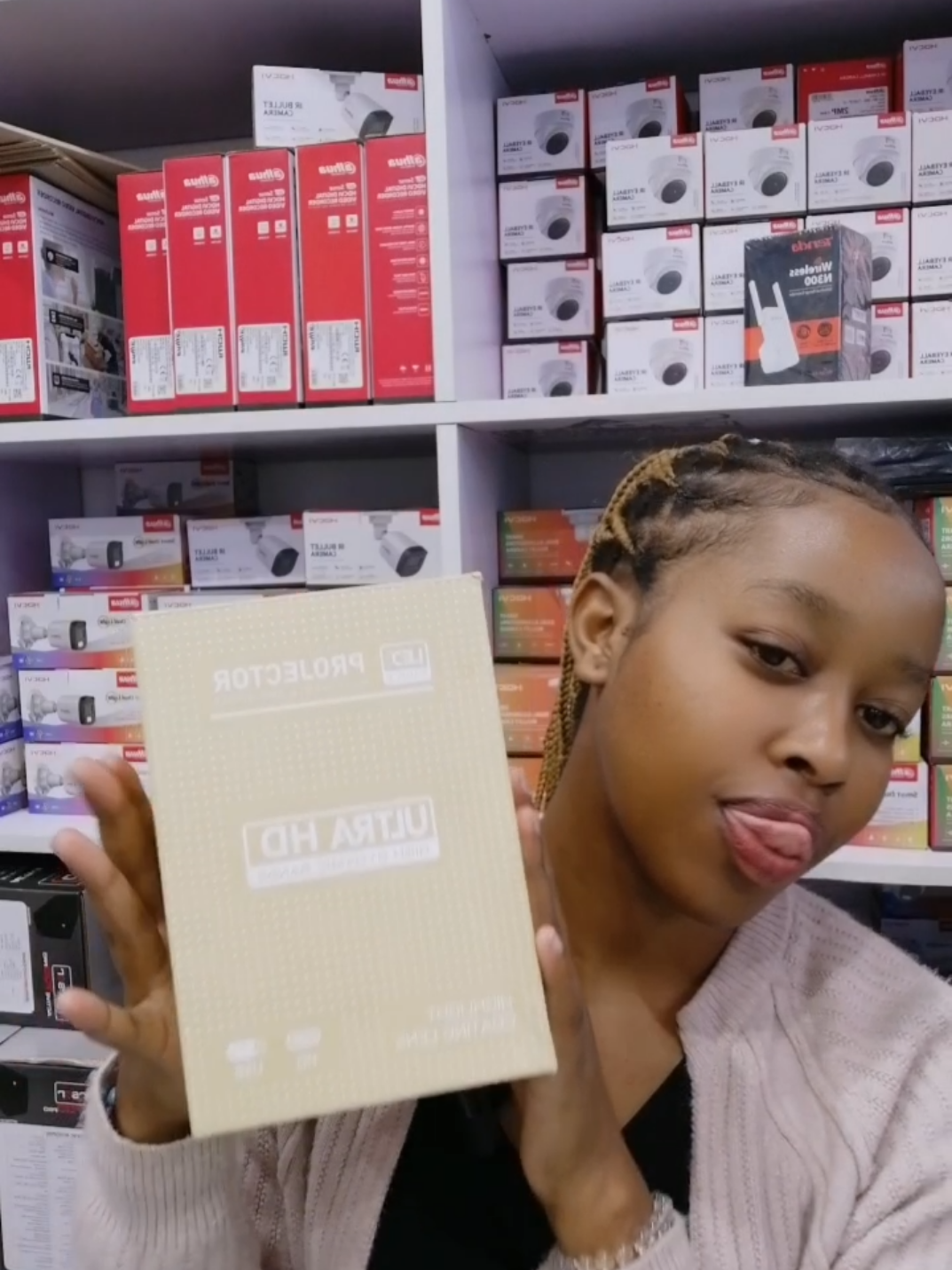 Turn any wall into a cinema🎥🎬 with this Hy300 🔥🔥. Amazing features in this portable projector😍😍. ✨ HY300 Projector Features 📽️ 180° Rotating Lens – Project on walls, ceilings, or any angle you like. 🎬 Up to 130” Display – Big-screen experience anywhere. 🌐 WiFi + Bluetooth – Stream, mirror, and connect with ease. 🔊 Built-in HiFi Speaker – No need for extra speakers. 📱 Smart Android System – Download apps like YouTube, Netflix, TikTok, etc. 🌌 HD 1080p Support – Crisp, clear, and vibrant visuals. 🔋 Portable Design – Lightweight and compact for on-the-go fun. 🎮 Multi-Use – Perfect for movies, gaming, business, or outdoor camping nights. 🔌 Multiple Ports – HDMI, USB, AV for easy device connections. 🌙 Low Noise & Energy Saving – Runs quietly with long lamp life. #Hy300 #projector #netflix #portableprojector #affordableprojector 