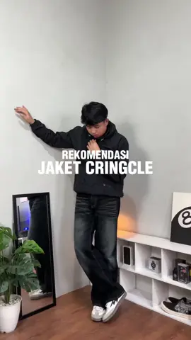 Jaket cakep buat nyetadion #jaketcringcle #rekomendasioutfit 