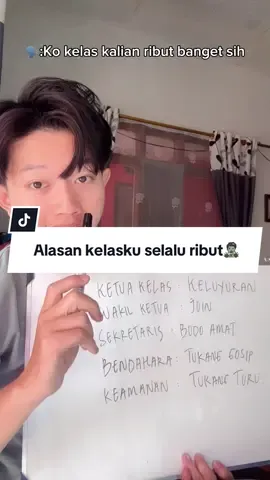 Mending aku ketua kelasnya ah