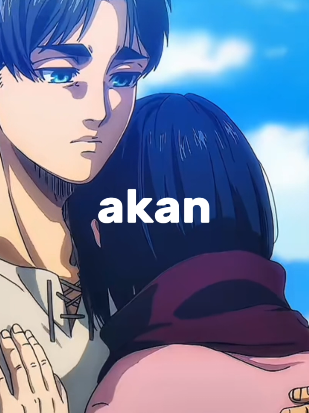 nih buat yg minta mikasa eren, MAKIN MAKIN😭 .  .  .  #fondmemories #kobokanaeru #eremika #eremikaedit #animeedit 