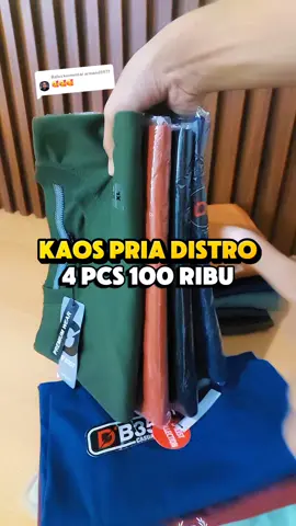Membalas @armand5977 BAJU KAOS DEWASA LAKI LAKI Kaos Pria Dewasa Distro Murah 4PCS 100RIBU Kaos Distro   #kaosdistro #kaosmurah #kaospria #kaoscowok #ModalKontenDoang 