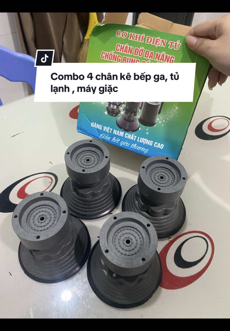 4 chân kệ ga bếp thuận tiện dễ dàng lau dọn 🧽 #lienketsanphamtiktokshop #chanke #chankemaygiat #thinhhanh #fypシ 