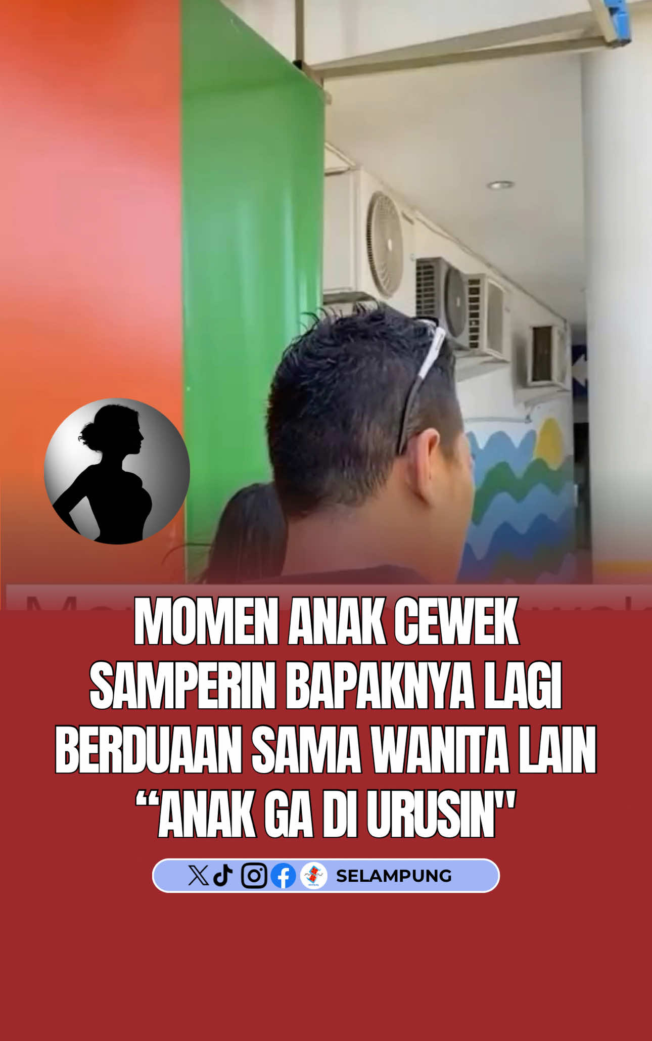 Momen anak cewek samperin bapaknya lagi berduaan sama wanita lain “anak ga di urusin” Mobil emaknya pelat BE? 🎬 courtesy @awrame  #selampung #semestalampung