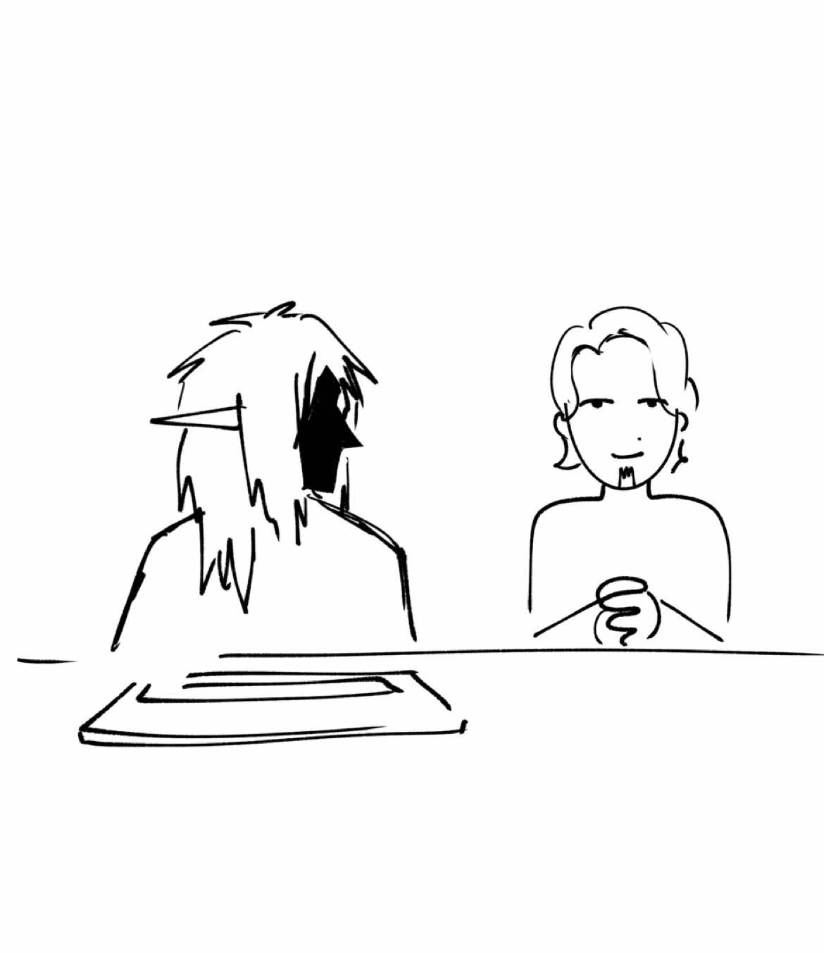 this audio kills me😭 also ignore how his earring disappears.. #oc #ocs #ocart #fyp #fypシ 