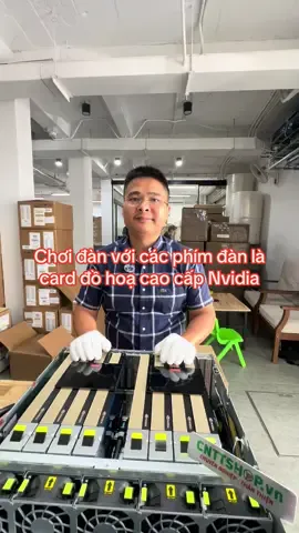👉Kho hàng lớn – Sẵn sàng giao ngay với đầy đủ các loại card đồ hoạ cao cấp của Nvidia như L40, L40S, RTX Pro 6000, A100, H100, H200, B200 👉Đầy đủ các loại máy chủ AI 2U 4U để lắp các card đồ hoạ cao cấp như DELL, Cisco, Asus, Leadtek 👉Có sẵn các loại CPU Intel Xeon, AMD EPYC, RAM và SSD, NVME của Samsung, Kingston, và các phụ kiện như Nvlink Bridge 2-way, 4-way  👉Chính hãng – Đầy đủ CO/CQ 🌐 Liên hệ CNTTShop.vn để được tư vấn cấu hình và báo giá tốt #carddohoa #NvidiaGPU #CNTTShop #Vietthaiduong #GenAI  @Ở đây bán Thiết Bị Mạng! 