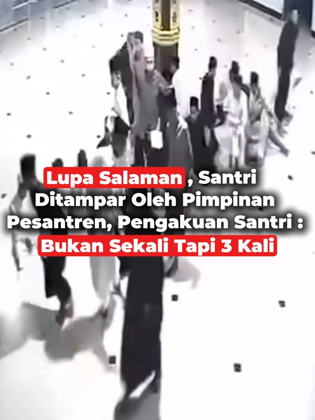 Kasus mengejutkan terjadi di Kota Palopo. Seorang pimpinan pondok pesantren dilaporkan menampar santrinya, hanya gara-gara tidak menyalami usai pengajian Kejadian ini menimpa dua santri. Pertama, seorang qori berinisial MK berusia 14 tahun yang ditampar saat acara Maulid Nabi. Kedua, seorang santri 16 tahun berinisial D, yang lupa menyalami pimpinan ponpes usai pengajian subuh.  Ia dipanggil kembali, lalu ditampar hingga tiga kali di wajah. Kasus ini langsung viral di media sosial. Kedua korban bersama orang tuanya sudah membuat laporan resmi ke polisi.  Bahkan, santri D juga menjalani visum di rumah sakit. Polisi menyebut sudah ada dua laporan masuk, dan kini tengah mengumpulkan bukti serta keterangan saksi sebelum memanggil terlapor, Prof S, yang merupakan pimpinan sekaligus ketua yayasan pesantren. Kasus ini masih dalam penyelidikan. Polisi memastikan akan memproses laporan ini sesuai hukum yang berlaku. 