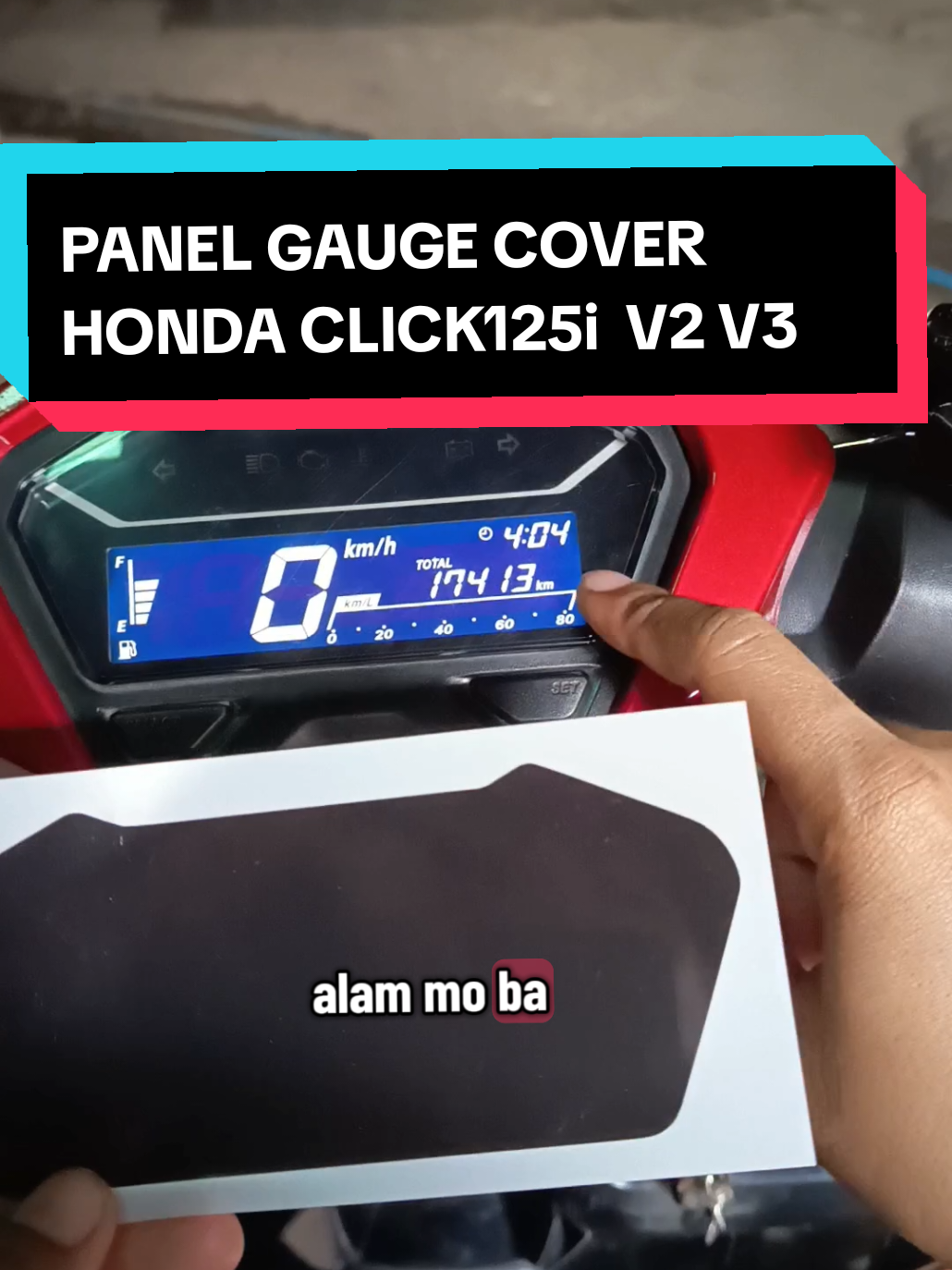 “Protektahan agad panel ng Honda Click mo bago pa magasgas!” #Covergaugepanel #hondaclickv2v3 #motorcycle #gaugepanelprotect #HondaClickProtector @IESIMAIO 