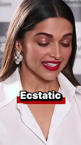 Don't say... very happy 😁 every time learn a better alternative with Deepika padukon ,♥️👇 1 Eg. He was extremely ecstatic about receiving his dream country visa .