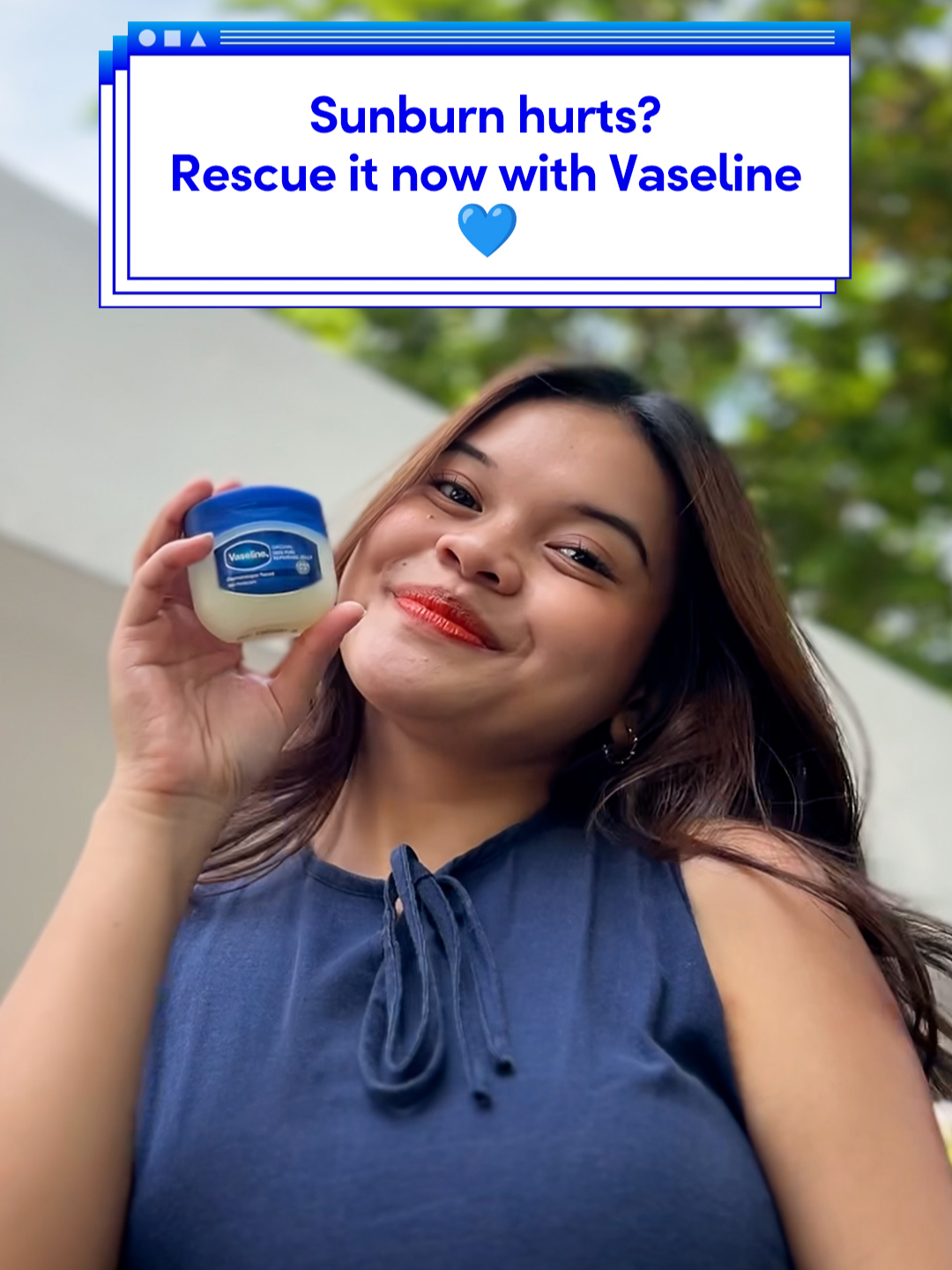 Block the heat, rescue your skin. Vaseline SPF 50++ dan Petroleum Jelly bikin glowing kamu tetap terjaga. Langsung checkout sekarang yess 🥰💙 #vaseline #vaselineindonesia #vaselineid #vaselinepetroleumjelly #vaselineglutahya