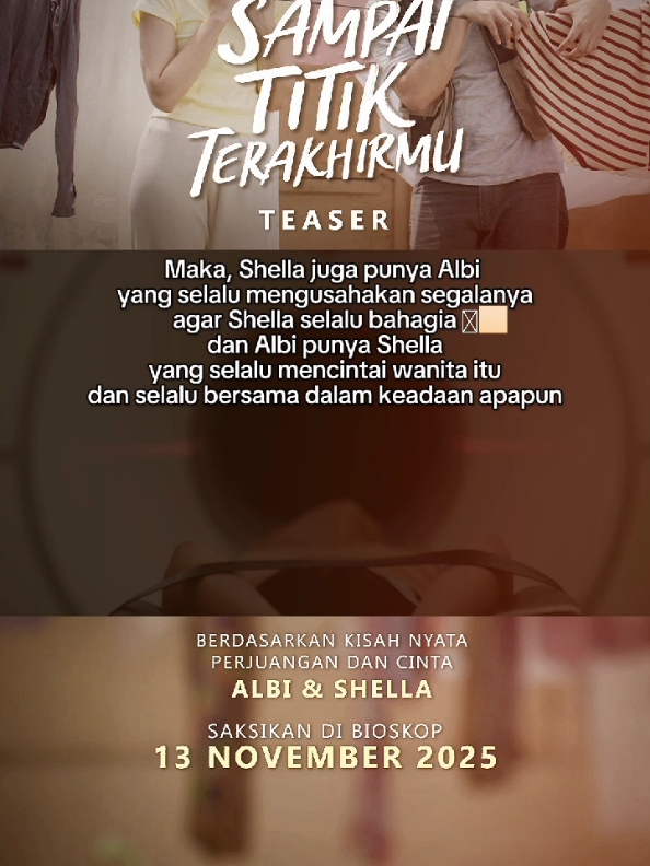 film genrenya sedih, dan romantis. semua cewek pengen punya cowok kayak Albi “Sampai Titik terakhir mu” #STTM #sampaititikterakhirmu #sosbuzz #filmindonesia #filmindonesia2025 