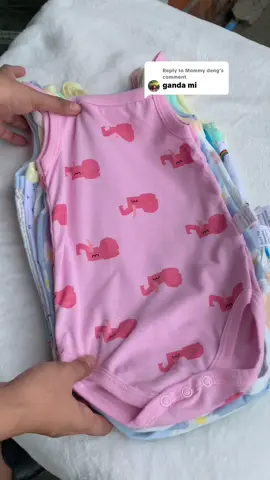 Replying to @Mommy deng affordable onesie sando for  your litol one 🦢 #babyonesie #onesieforbaby #onesie #onesies #babyoutfit 