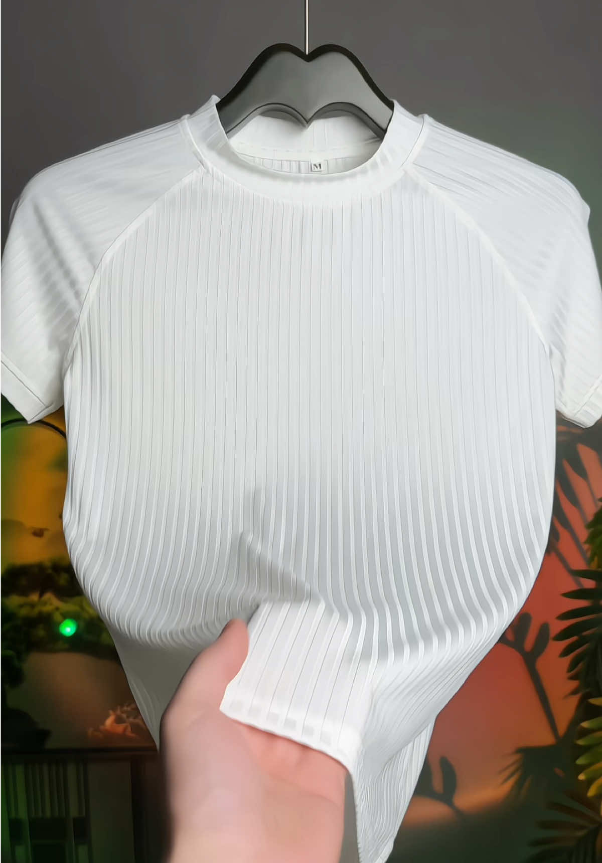 Áo thun nam trơn, tăm đũa 3KMENSWEAR co giãn 4 chiều thoáng mát thấm hút mồ hôi #aothun #aothunnam #thoitrangnam #viralvideo #xuhuong 