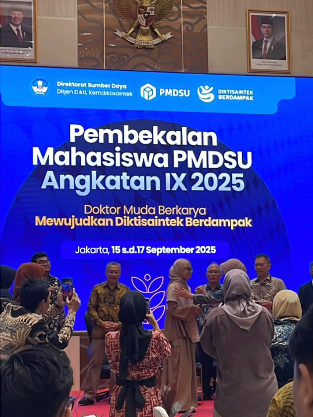 Pembekalan Mahasiswa PMDSU (Program Pendidikan Magister Menuju Doktor untuk Sarjana Unggul) Angkatan IX 2025    #mahasiswa #PMDSU 