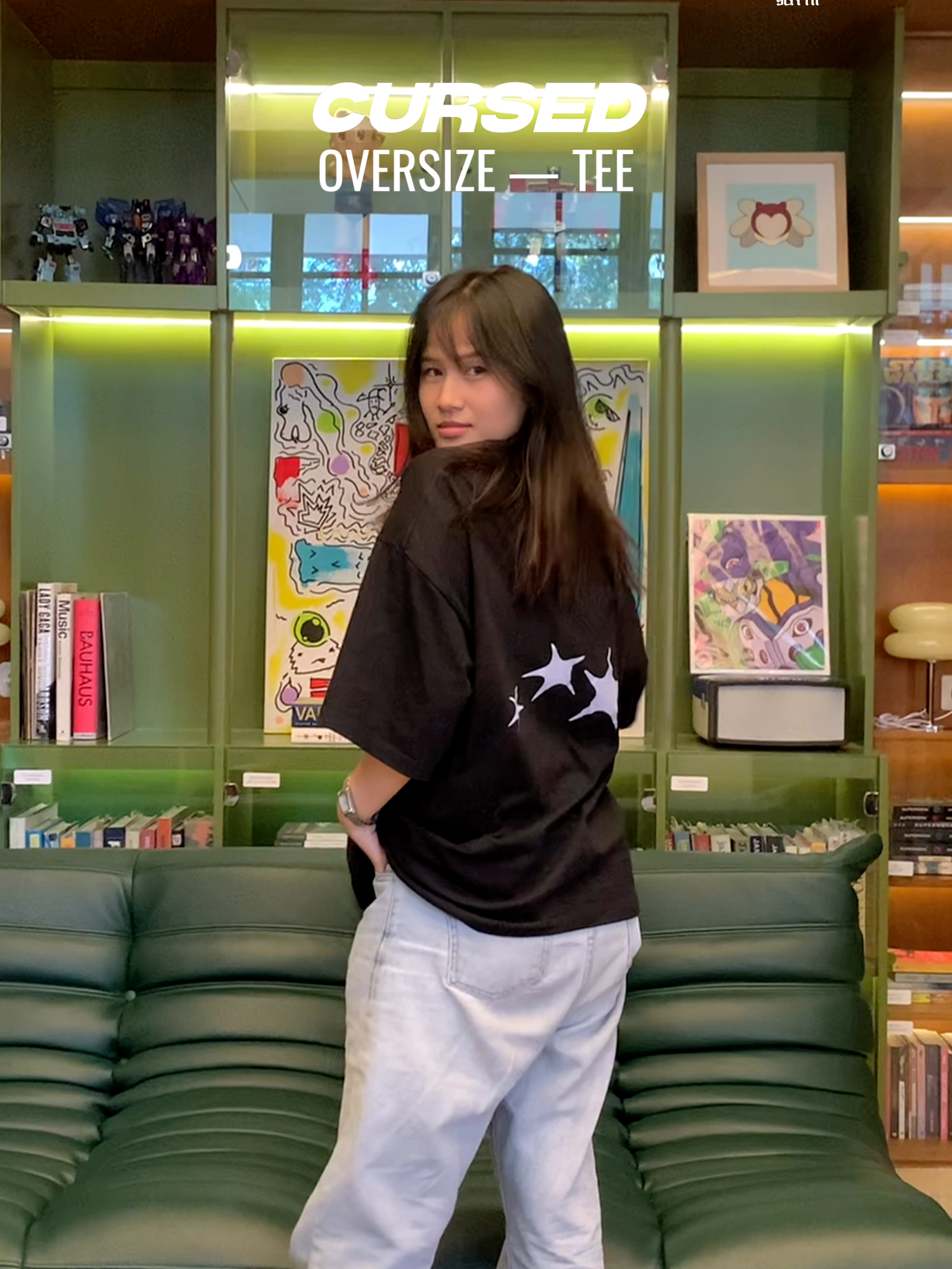 Too oversized to be holy. Too cursed to be ignored. Cursed Tee by Soulfifteen #streetweardaily #staysoul #fyppppppppppppppppppppppp #OOTD #oversizedshirt #soultheessence