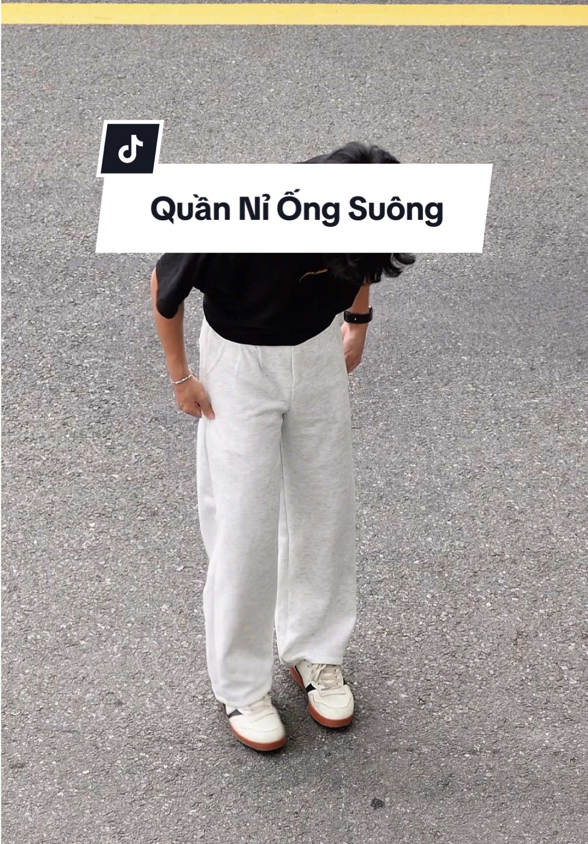 Ê con quần nỉ dễ mặc như này mà có hơn trăm thôi. Mặc quanh năm ngon luôn nha. #quan #quanni #quanongrong 
