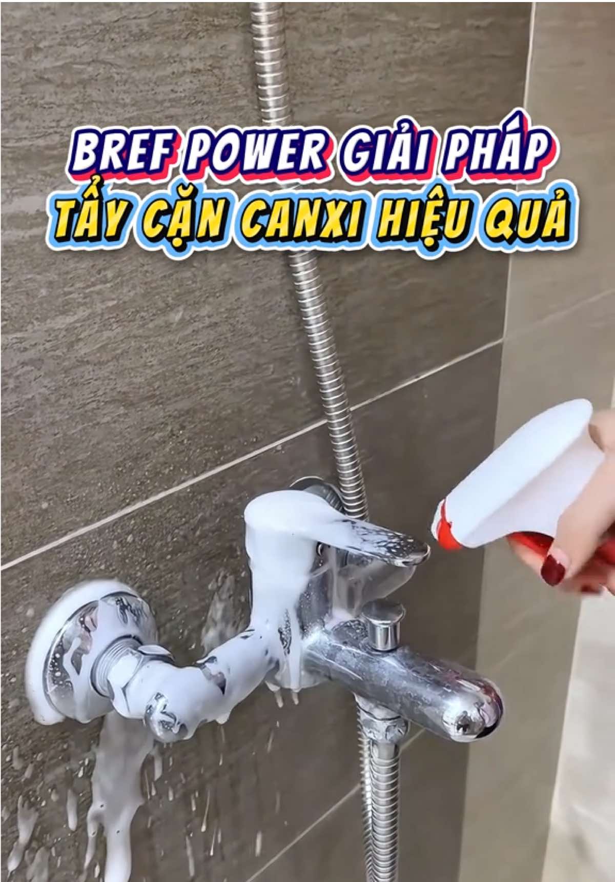 Bref power là dòng tẩy cặn canxi chuyên dụng của Đức. Bác nào cần thì dùng thử xem nha #linhdancleanhouse #xitcancanxi #taycancanxi 