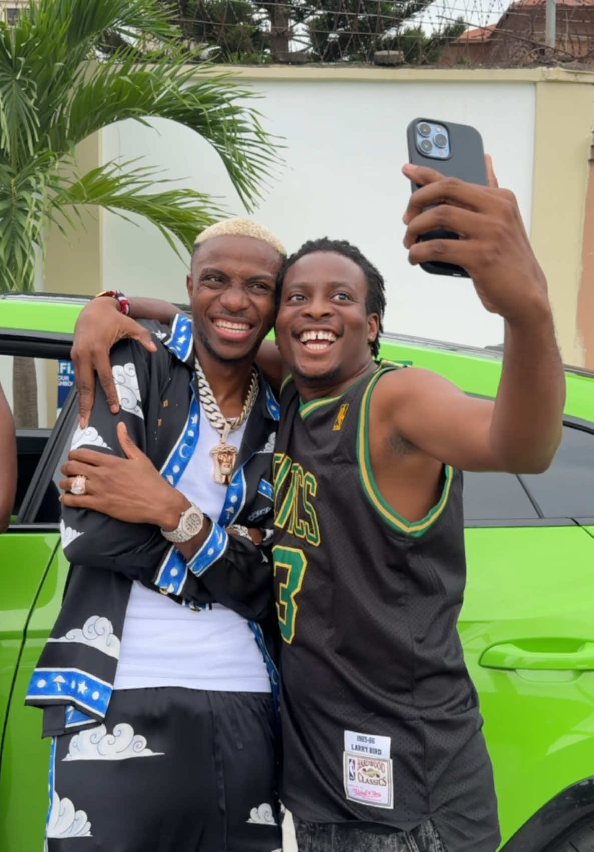 You look like a footballer