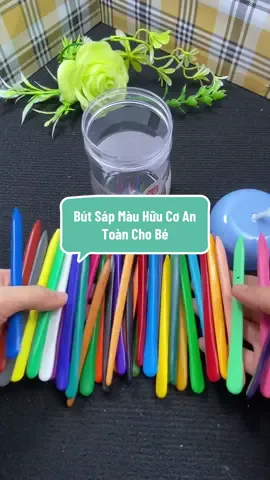 Bút Sáp Màu Hữu Cơ An Toàn Cho Bé #sanvpp #butmau #mausap 