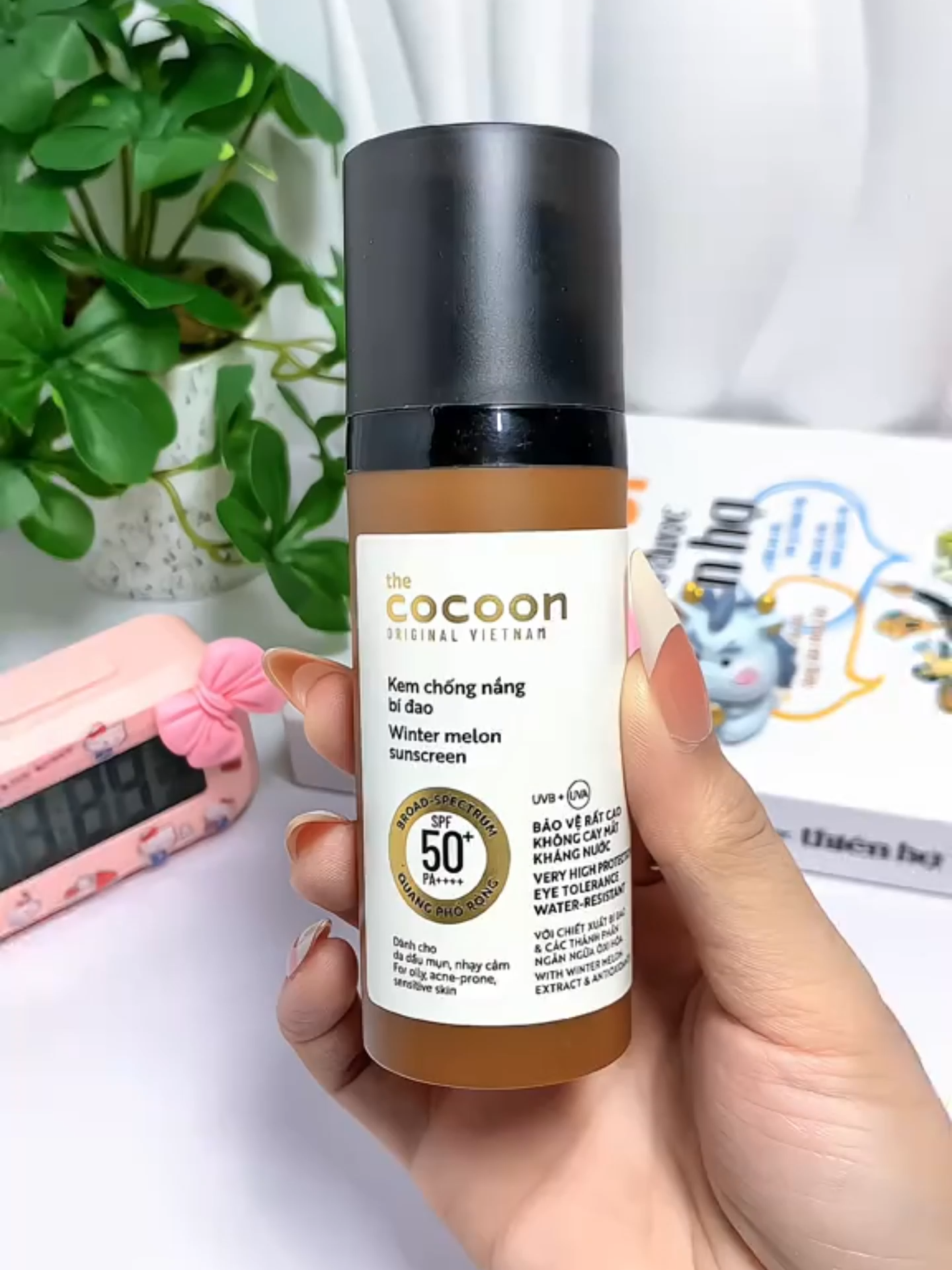 Kem chống nắng bí đao của Cocoon, giúp bảo vệ da trước ánh nắng hằng ngày #cocoon #cocoonvietnam #cocoonvn #kemchongnang #kemchongnangnangtone #kemchongnangkiemdau #kemchongnangchodadaumun #kemchongnangcocoon