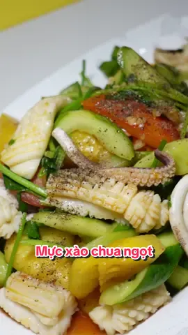 Mực xào chua ngọt#nauan #homnayangi #anngonnaugon #mucxao #trending 