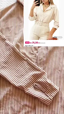 #tiktokshopbrasil #camisalistradafeminina 