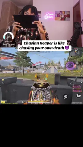 Chasing Reaper is like chasing your own death 😈@Reaper DG #fyp #tiktoklive #goviral #Reaperliveestream #callofdutymobile 