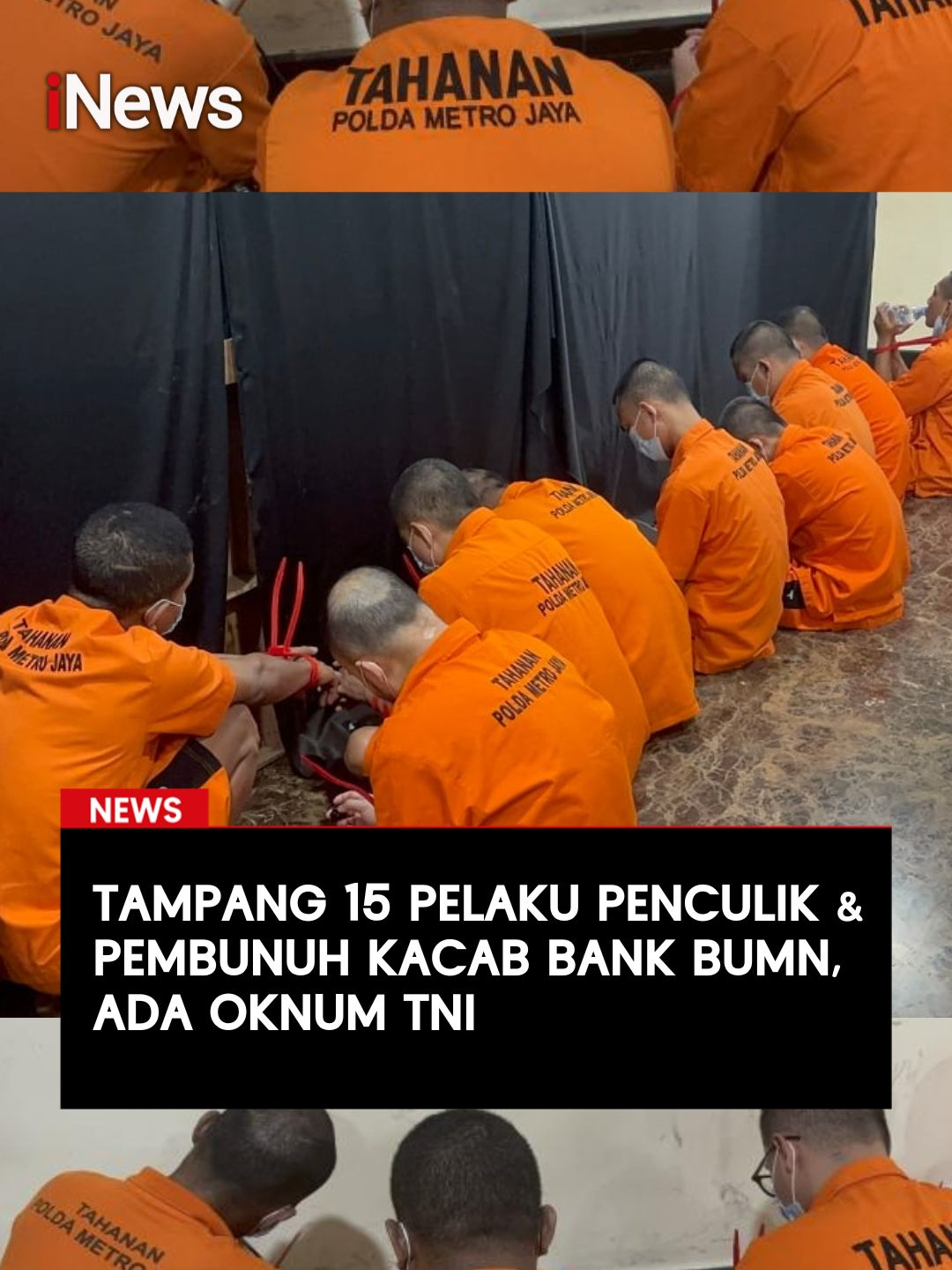 Polda Metro Jaya mengungkap motif pembunuhan kepala cabang (kacab) bank BUMN di Cempaka Putih, Jakarta Pusat berinisial IMP. Diketahui, motif pembunuhan adalah untuk memindahkan uang dari rekening dormant ke rekening yang telah disiapkan. 