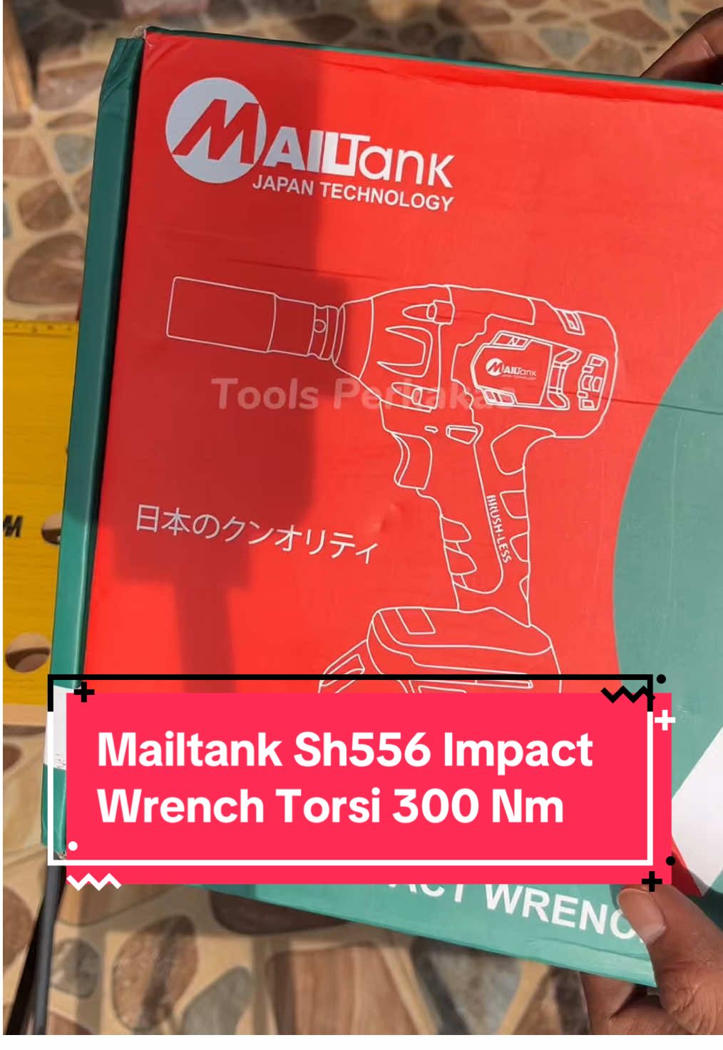 Impact Wrench 300 Nm Harga di Bawah 500rban dari Mailtank Sh559 #impact #impactwrench #mesinimpact #impactmurah 