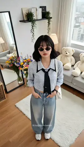 📌 Satu kemeja, seribu gaya! Tinggal mix & match, langsung jadi OOTD kece 😍 #KemejaWanita #OutfitKoreanStyle #simplefashion #OOTDKece #kemejakasual 