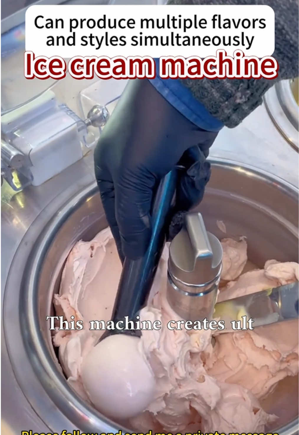 Ice cream machines that can be displayed and made commercial ice cream machines #icecreammachine #softicecream #icecreammaker #deliciousdesserts #foodequipment 