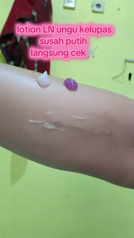lotion viral LN ungu kelupas dosis lebih tinggi, proses dan hasil lebih cepet🥰 #hbkelupas #hbanggur #hbdosting #lotionviral  #hbpemutih 