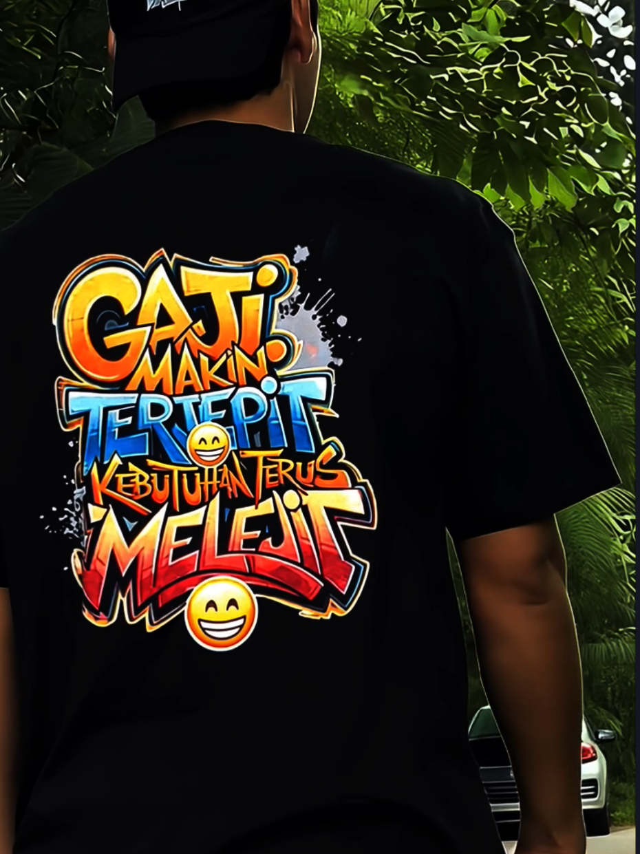 lebutuhan terus melecit #kaoskatakata #kaosviral #kaossindiran #trending #kaosmurah 