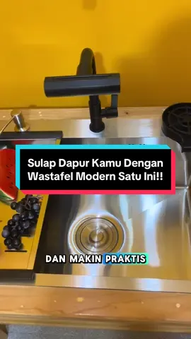 Sulap Dapur Kamu Dengan Wastafel Modern Satu Ini!! Order Sekarang Sebelum Kehabisan!!  #linovationstore #perlengkapandapur #wastafel #wastafelcucipiring #bakcucipiring 