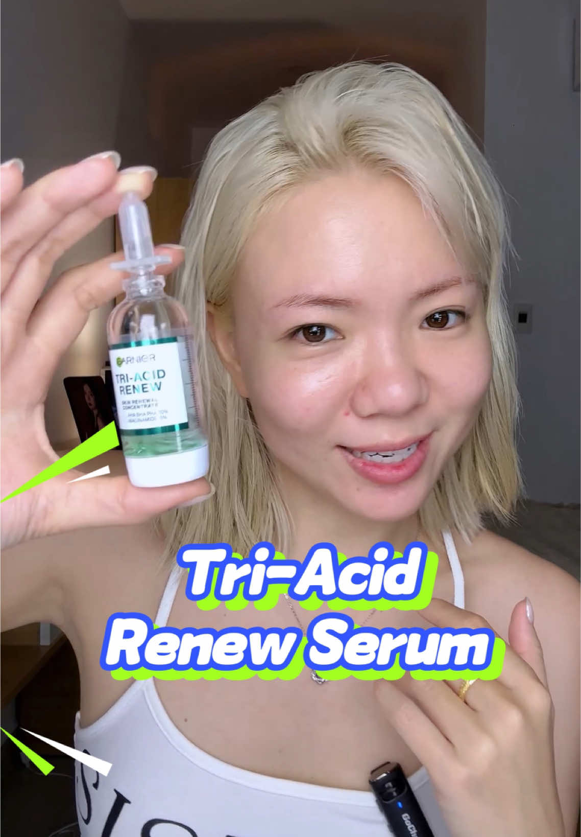 Trời ơii tui đã tìm ra chai serum vừa mịn da vừa mờ thâm rồi mấy bà ơiiii #peel #skincare #serumpeelxanh #HợpTácCùngGarnier