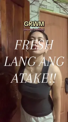 only using 3 products (hikari sunscreen for face/otwoo for lippie and cheeks and dreamstar baby powder for perfume) #grwm #bisayangdako #grwmroutine 