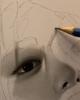 Draw a photo realistic portrait with me #foryou #foryoupage #art #charcoaldrawing #charcoalportrait 